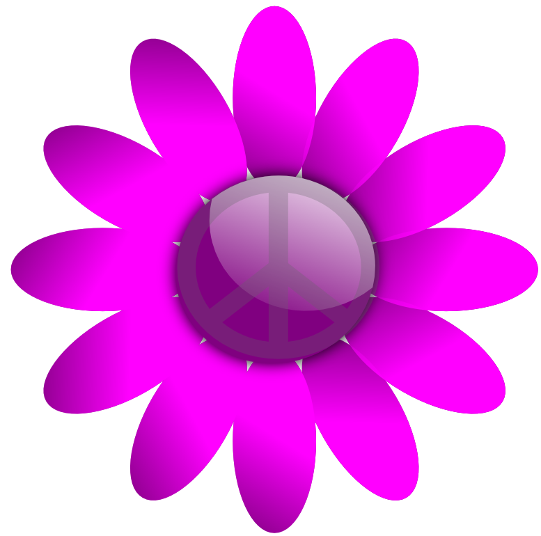 Scalable Vector Graphics Peace Sign Flower 19 peacesymbol.org ...