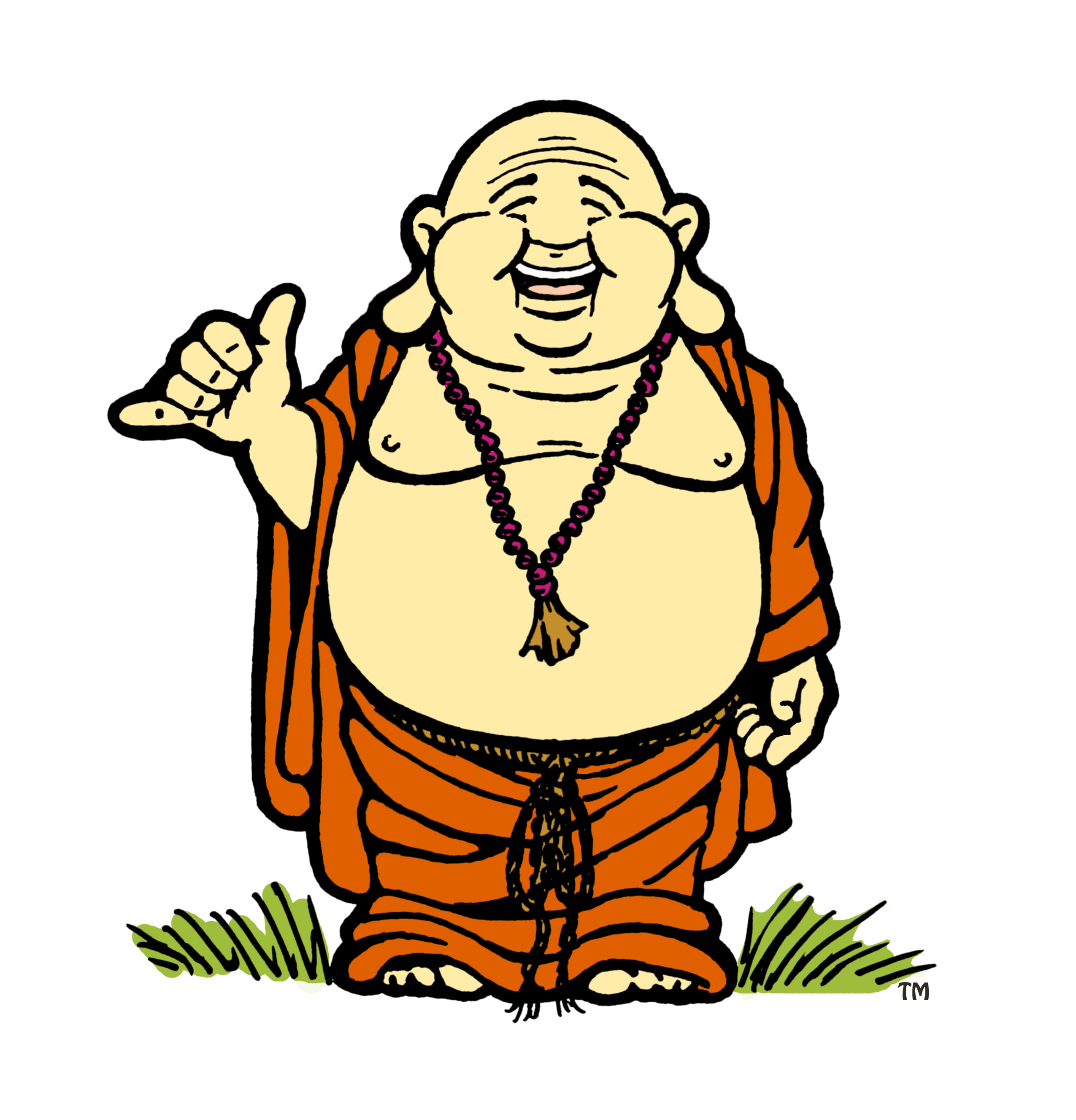 Buddha Cartoon Picture : Image 3237911: Laughing Buddha From Crestock ...