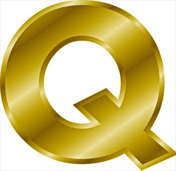 Free gold-letter-Q Clipart - Free Clipart Graphics, Images and ...