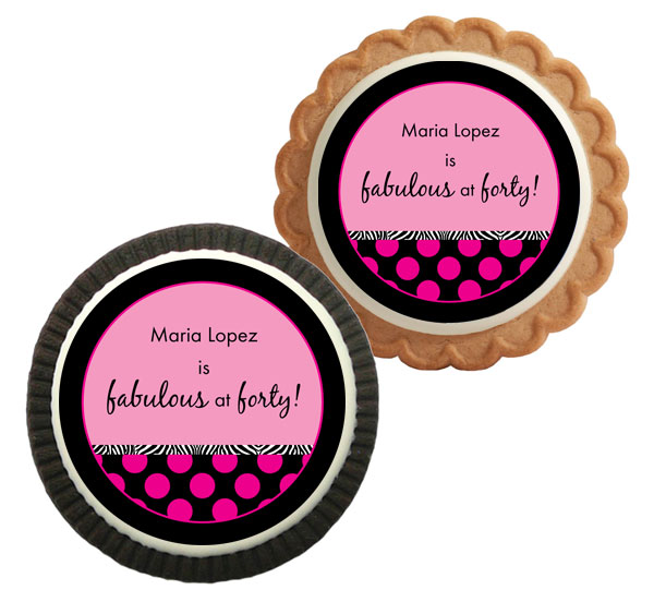 Adult theme birthday party favors