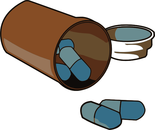 Medication Pills clip art - vector clip art online, royalty free ...