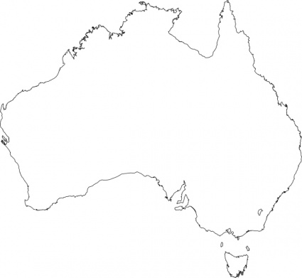 Australian Maps clip art - Download free Other vectors