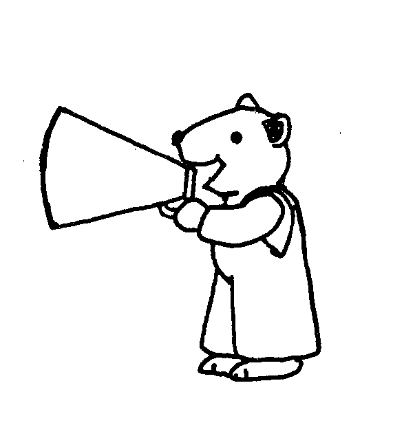 Cheerleading Megaphone Template - NextInvitation Templates