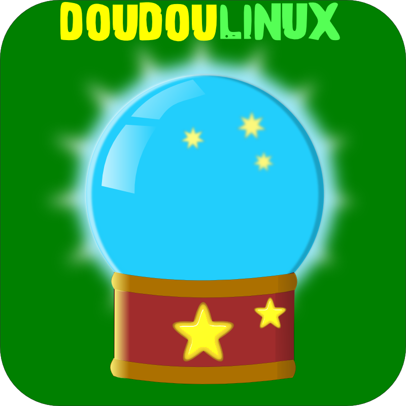 Clipart - doudoulinux crystal ball 2