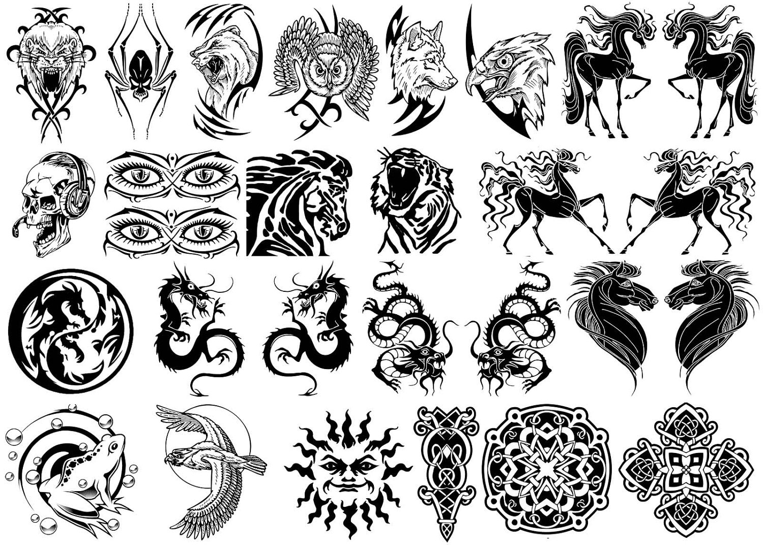 Popular items for tribal tattoo art on Etsy