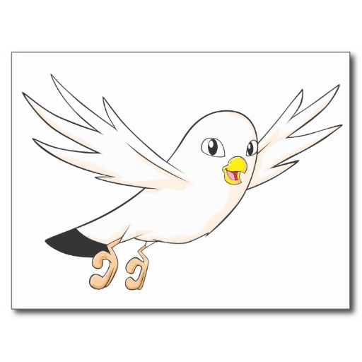 Happy Snowy Owl Cartoon Postcard | Zazzle