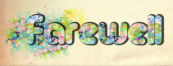 Farewell Advertising Manager - Blue Ion