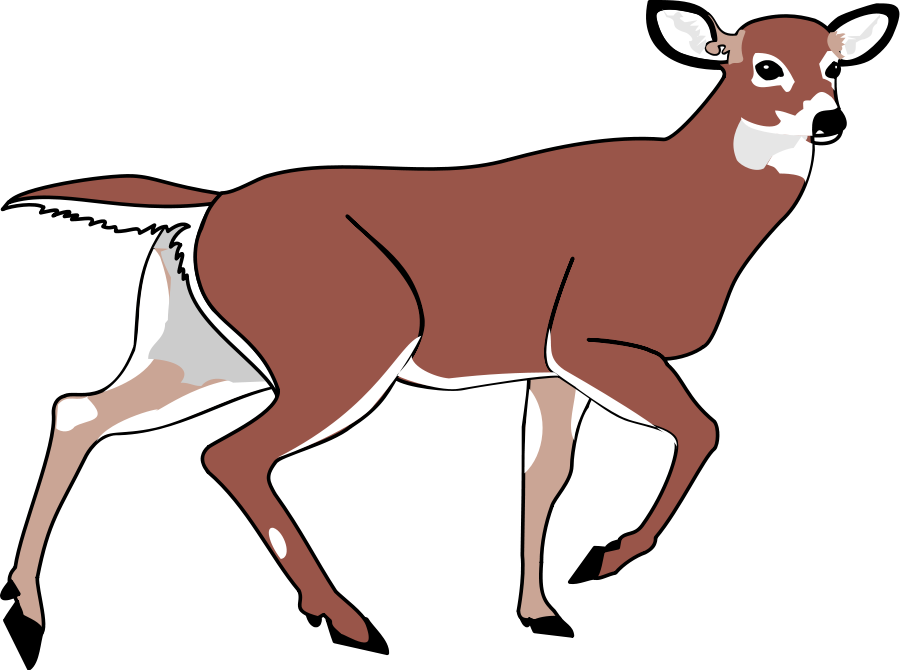 Deer 5 Clipart, vector clip art online, royalty free design ...