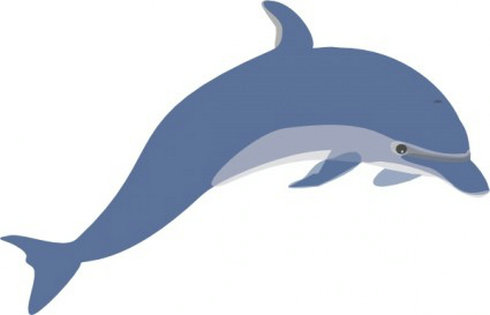 Dolphin Clip Art 3 | Free Vector Download - Graphics,Material,EPS ...