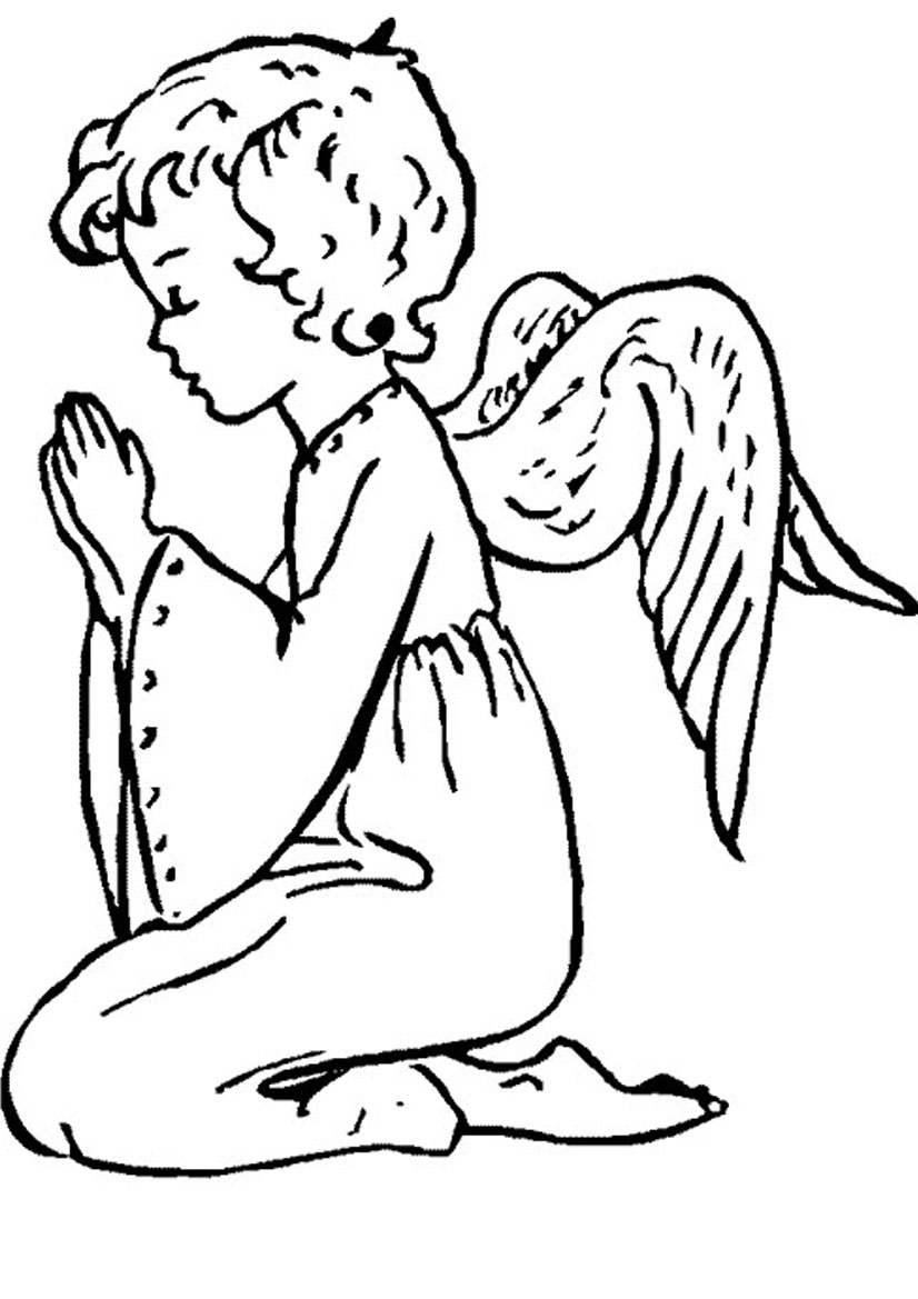 Images For > Baby Angel Drawings