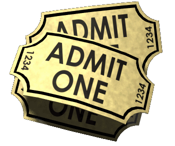 Admit One Ticket - ClipArt Best