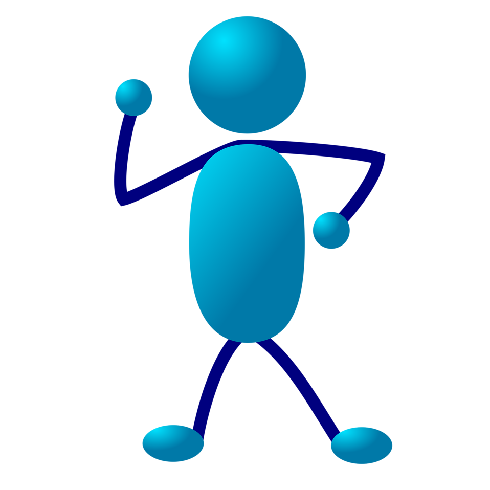 Man Clip Art | Free Stock Photo | Illustration of a dancing ...
