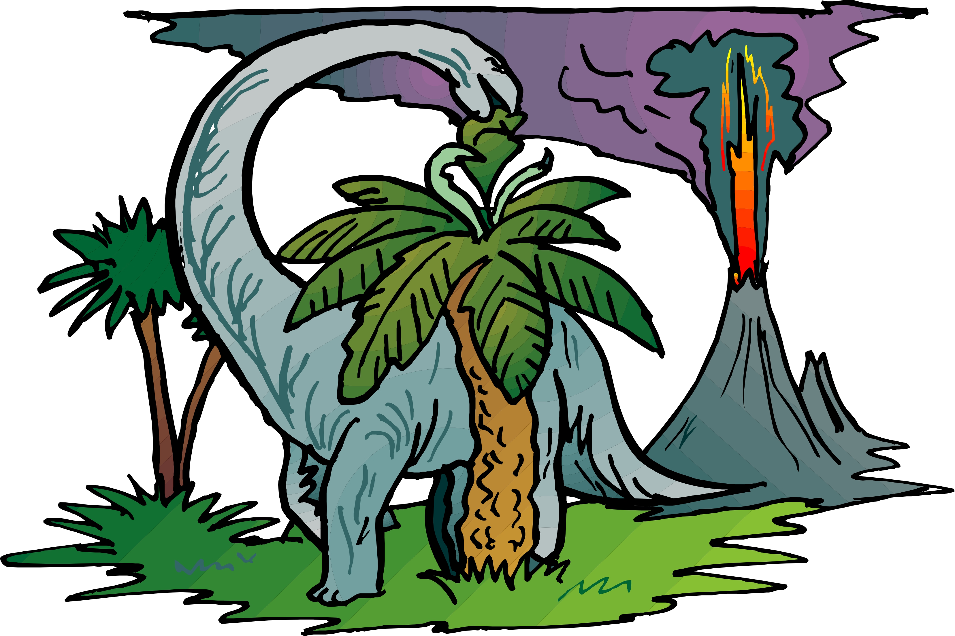 Tattoo's For > Cartoon Dinosaur Tattoo