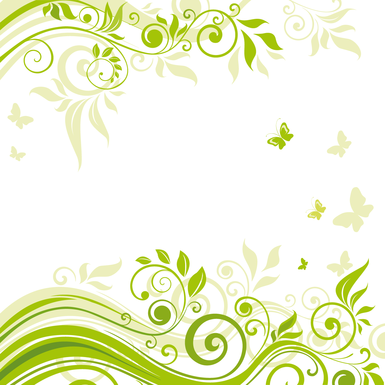 Beautiful flowers illustration background 02 vector Free Vector ...