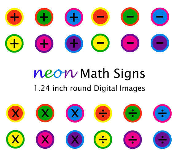Popular items for math sign on Etsy