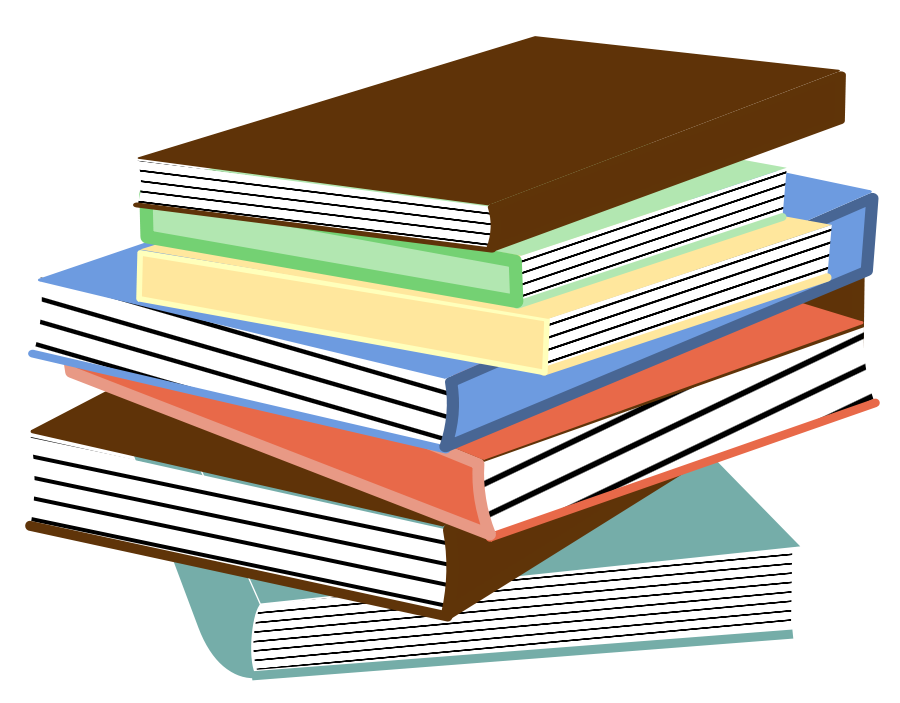 Stack of books 01 Clipart, vector clip art online, royalty free ...