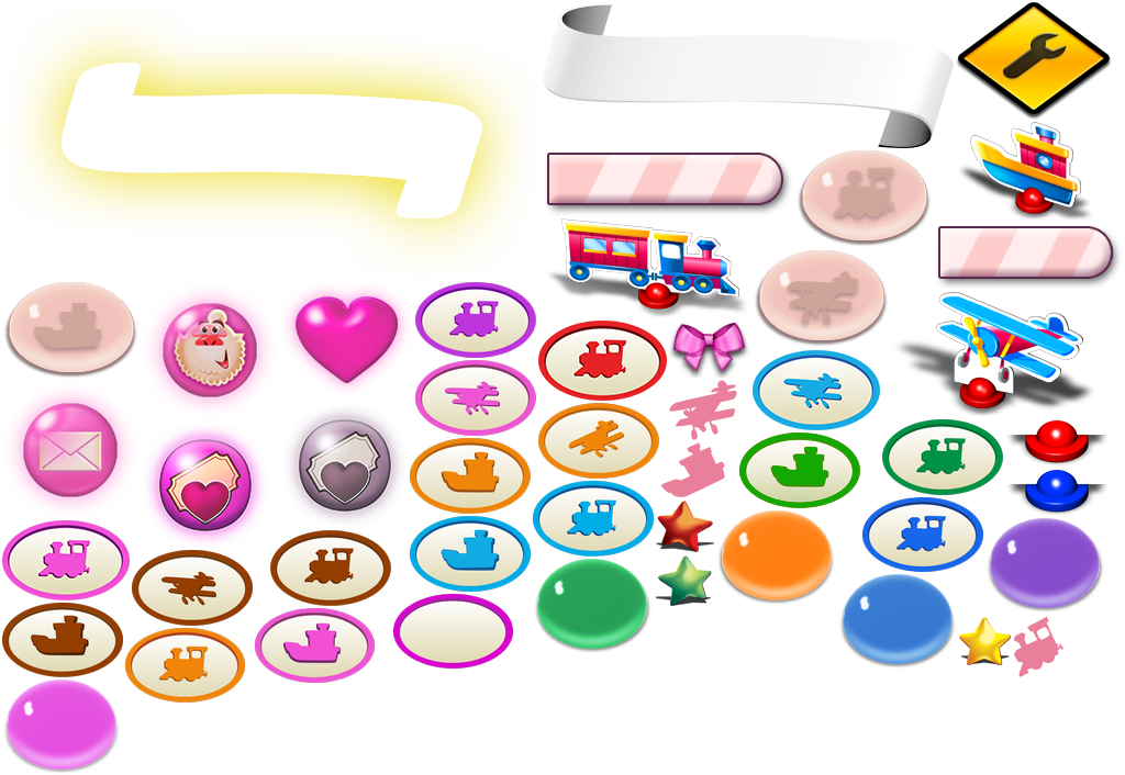 Mobile Phone - Candy Crush Saga - Map Icons - The Spriters Resource