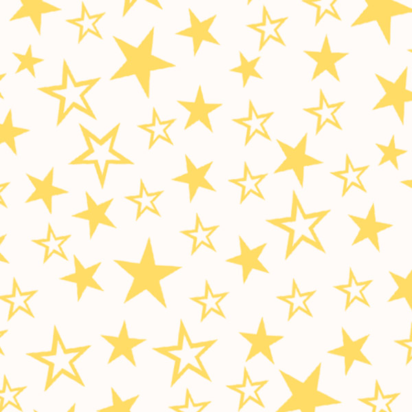 Yellow Stars Sugar Sheets Edible Decorating Paper - Wilton