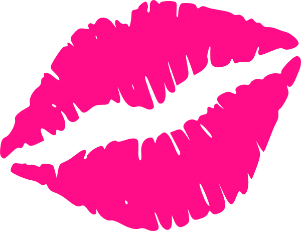 Hot Pink Lips Clip Art at Clker.com - vector clip art online ...