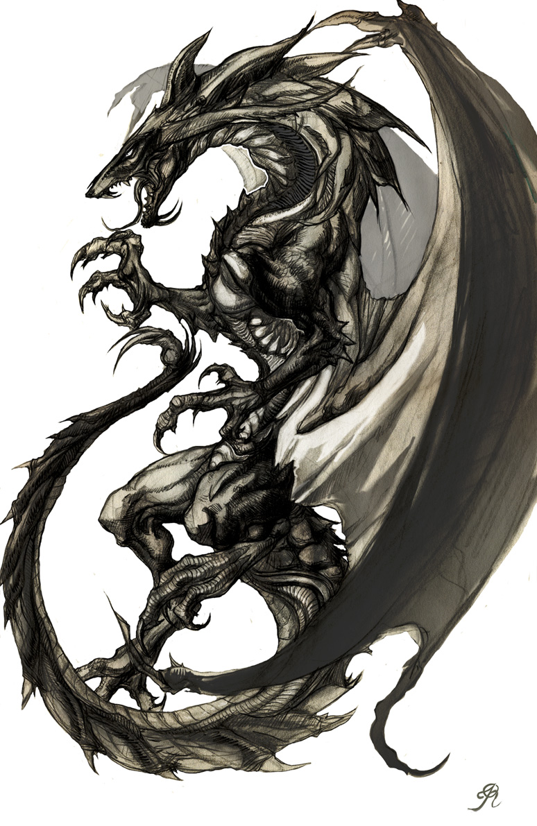 Lindworm Tatoo by woolfinator on DeviantArt