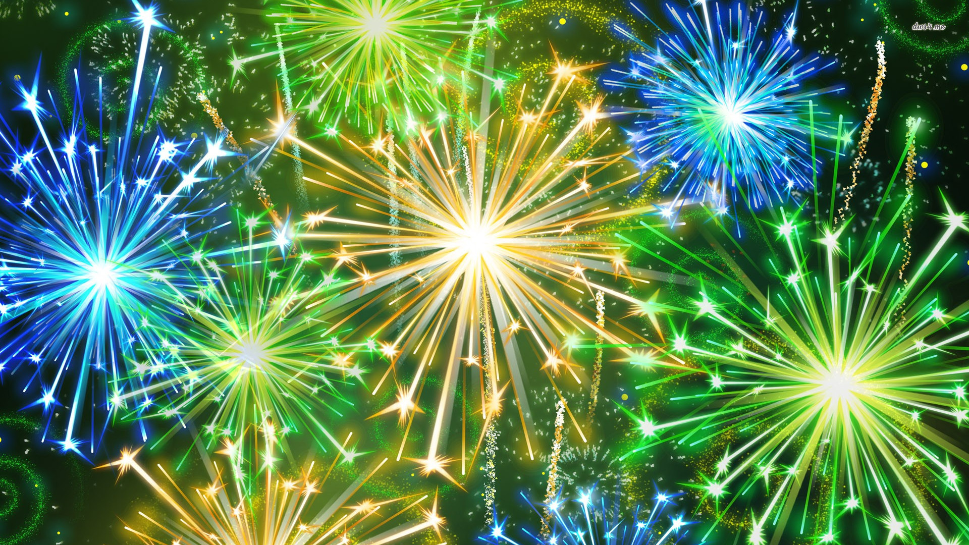 Download Fireworks Digital Art Wallpaper 1920x1080 | Full HD ...