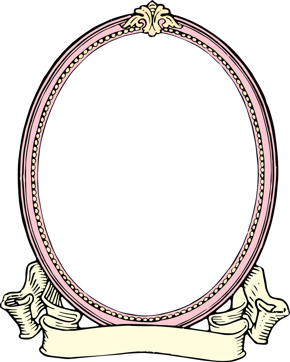 Victorian Oval Frame Clipart | Clipart Panda - Free Clipart Images