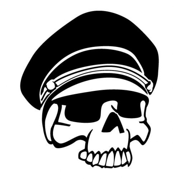 military skull vector art Vector | Free Download