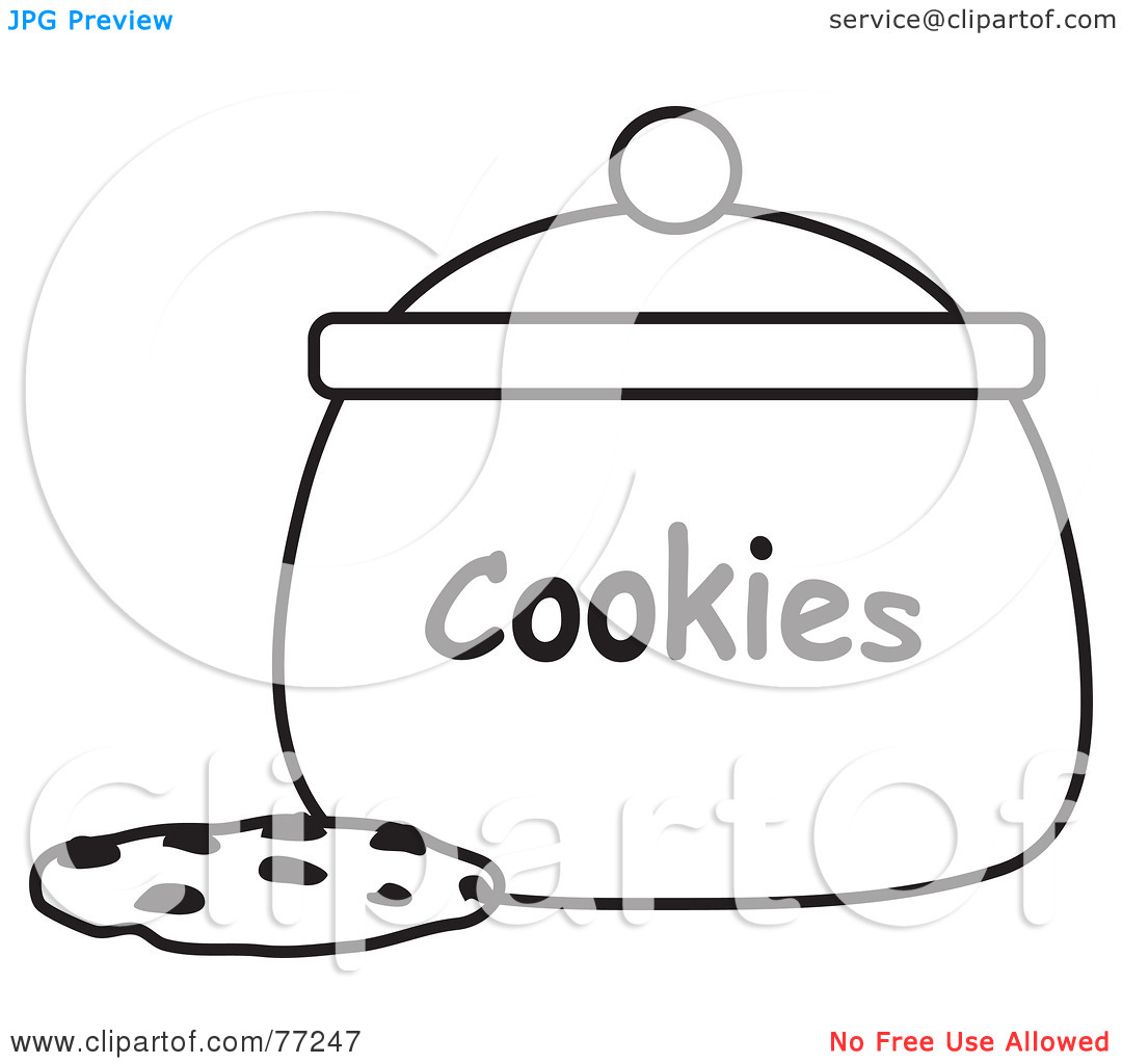 Christmas Cookie Clip Art Black And White | Clipart Panda - Free ...