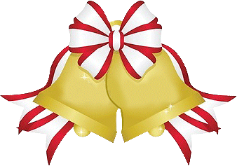 Pix For > Clipart Christmas Bells