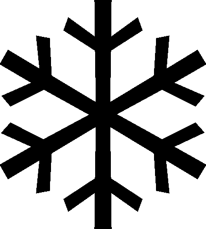 Snowflake Outline - ClipArt Best