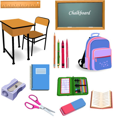 School objects - Download free Other vectors