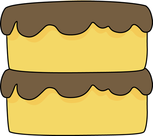Yellow Cake Clip Art - Yellow Cake Image