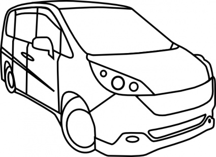Download Honda Step Wagon clip art Vector Free