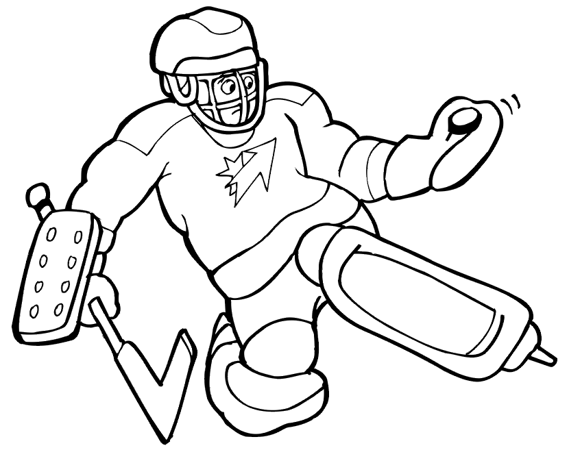 Download Free Sport Hockey Coloring Pages Or Print Free Sport ...