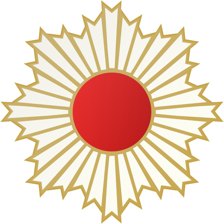 File:Order of the Rising Sun, Gold Rays (badge).svg - Wikimedia ...