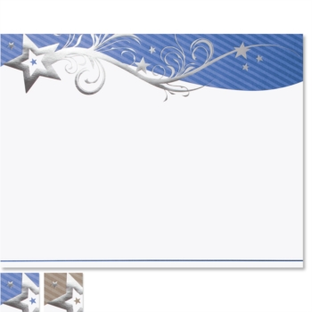 Specialty Certificate Paper, Printable Certificate Paper -Star ...