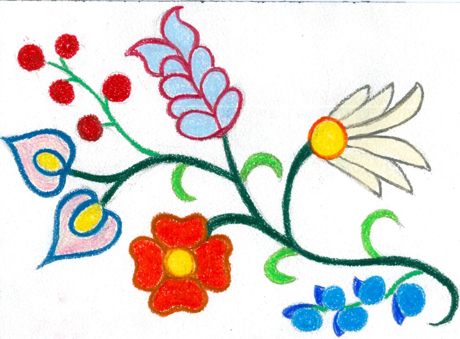 Floral Designs and the Woodland Tribes | Thirteen Moons