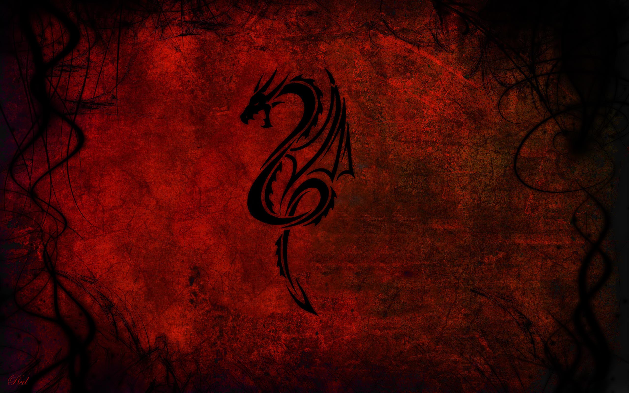 Desktop Wallpaper · Gallery · Computers · Fire Dragon | Free ...