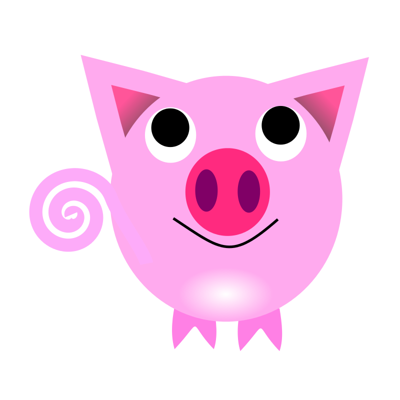 Chinese Zodiac Pig - Free Zodiac Clip Art - BCDownload.