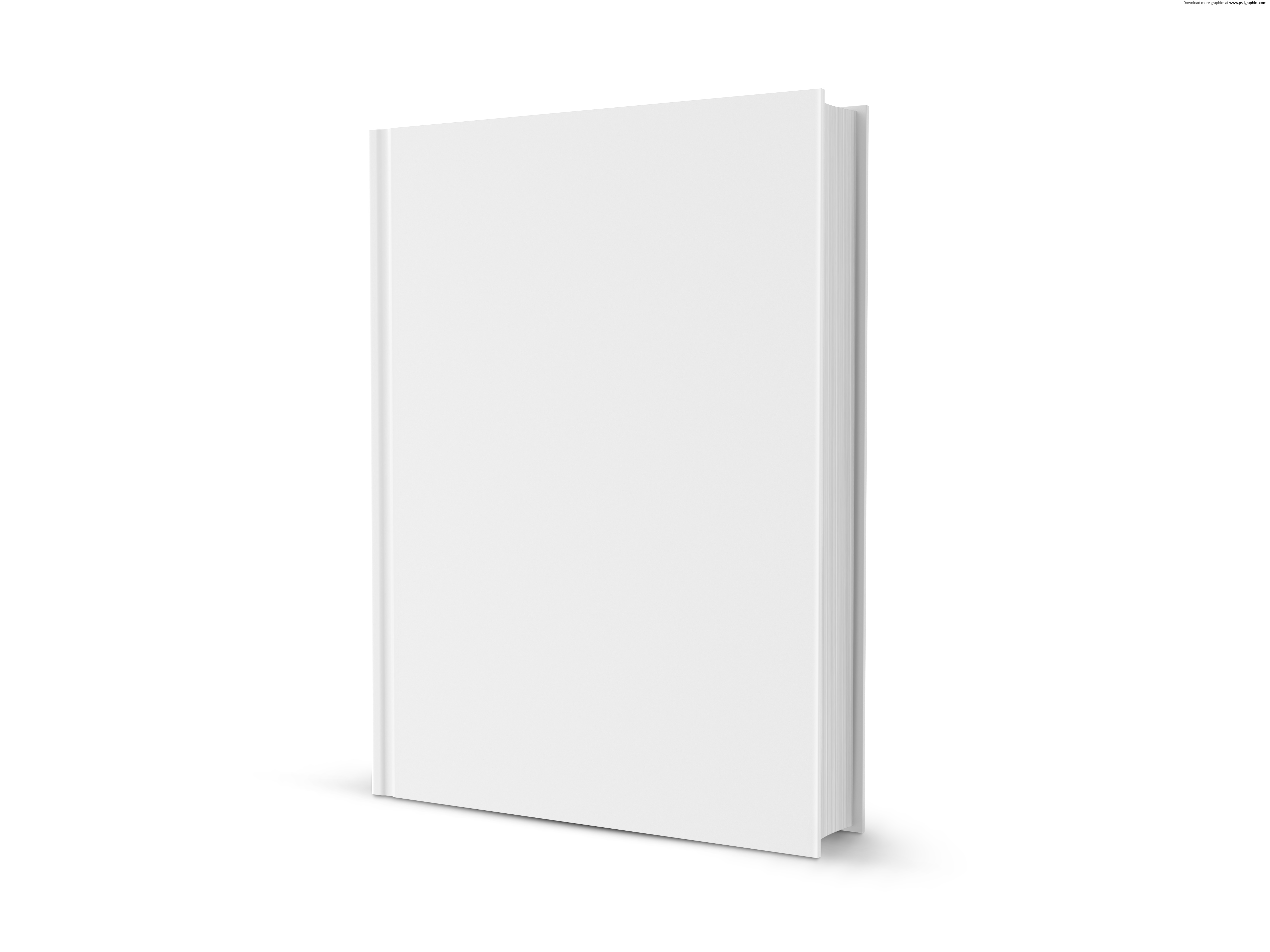 Blank white book | PSDGraphics