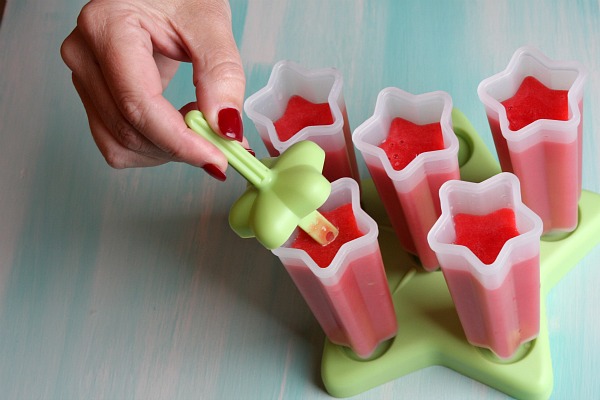 Raspberry Popsicles | RecipeBoy