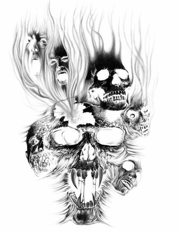 Skull Tattoos Designs & Ideas : Page 94
