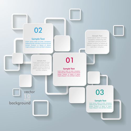 White Text boxes Backgrounds vector 03 - Vector Background free ...