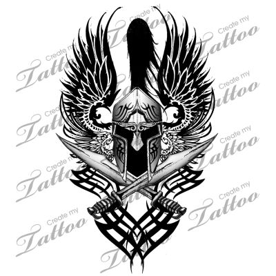 Spartan Tattoo on Pinterest | Warrior Tattoos, Shield Tattoo and ...