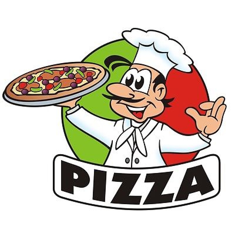 WALL STICKERS MURALI ADESIVI PER attività pizzeria CM.70 PIzza ...
