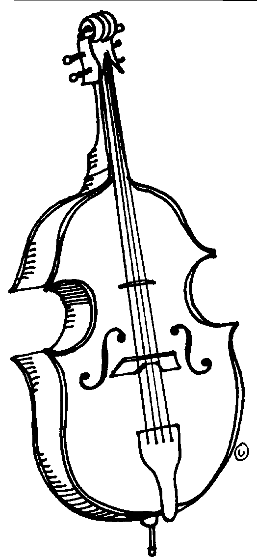Double Bass Clip Art Images & Pictures - Becuo