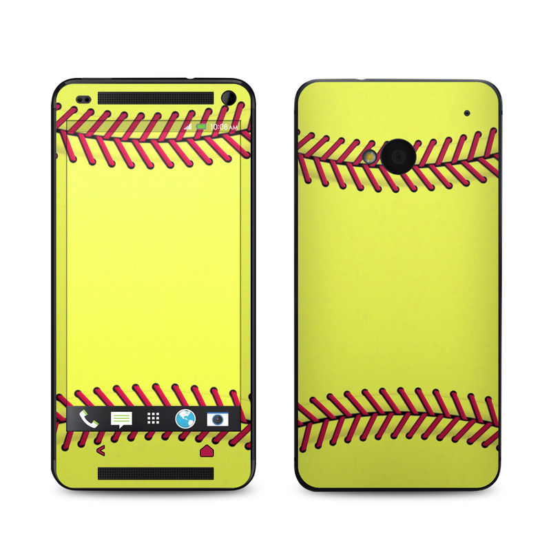 HTC One Skin - Softball by DecalGirl Collective | DecalGirl