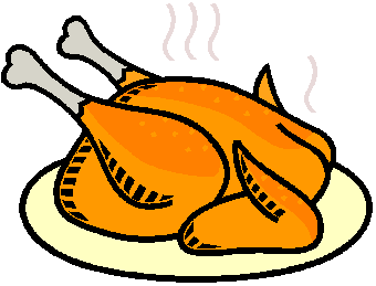 Pix For > Cooked Chicken Clipart Black And White