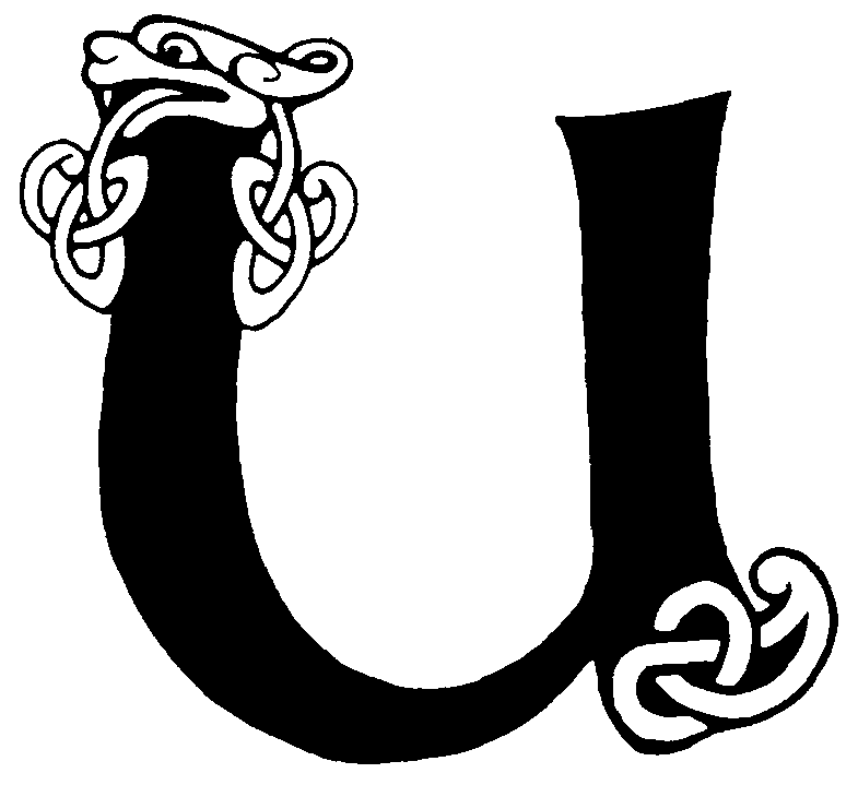 celtic letter m