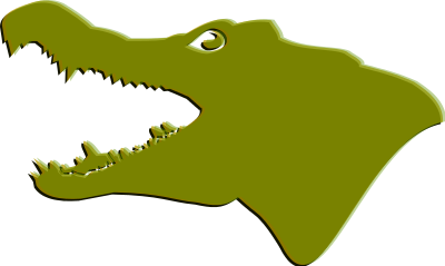 Pix For > Alligator Mouth Open Clip Art